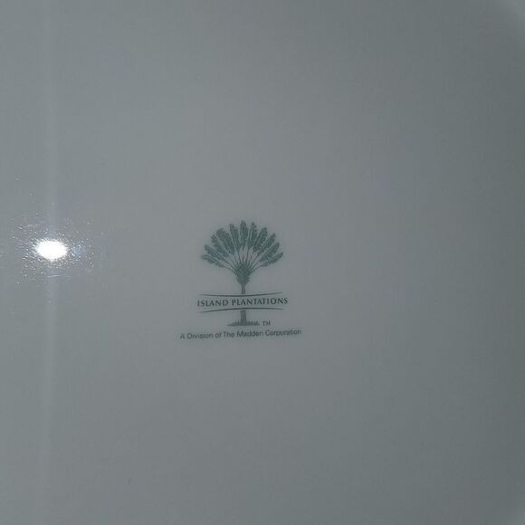 Island Plantations Bird of Paradise Dinner Plate 11" - Picture 3 of 3